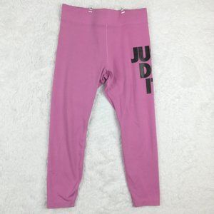 Nike Pink Leggings with Black Print